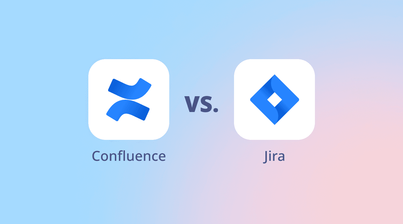 Logos for Confluence and Jira