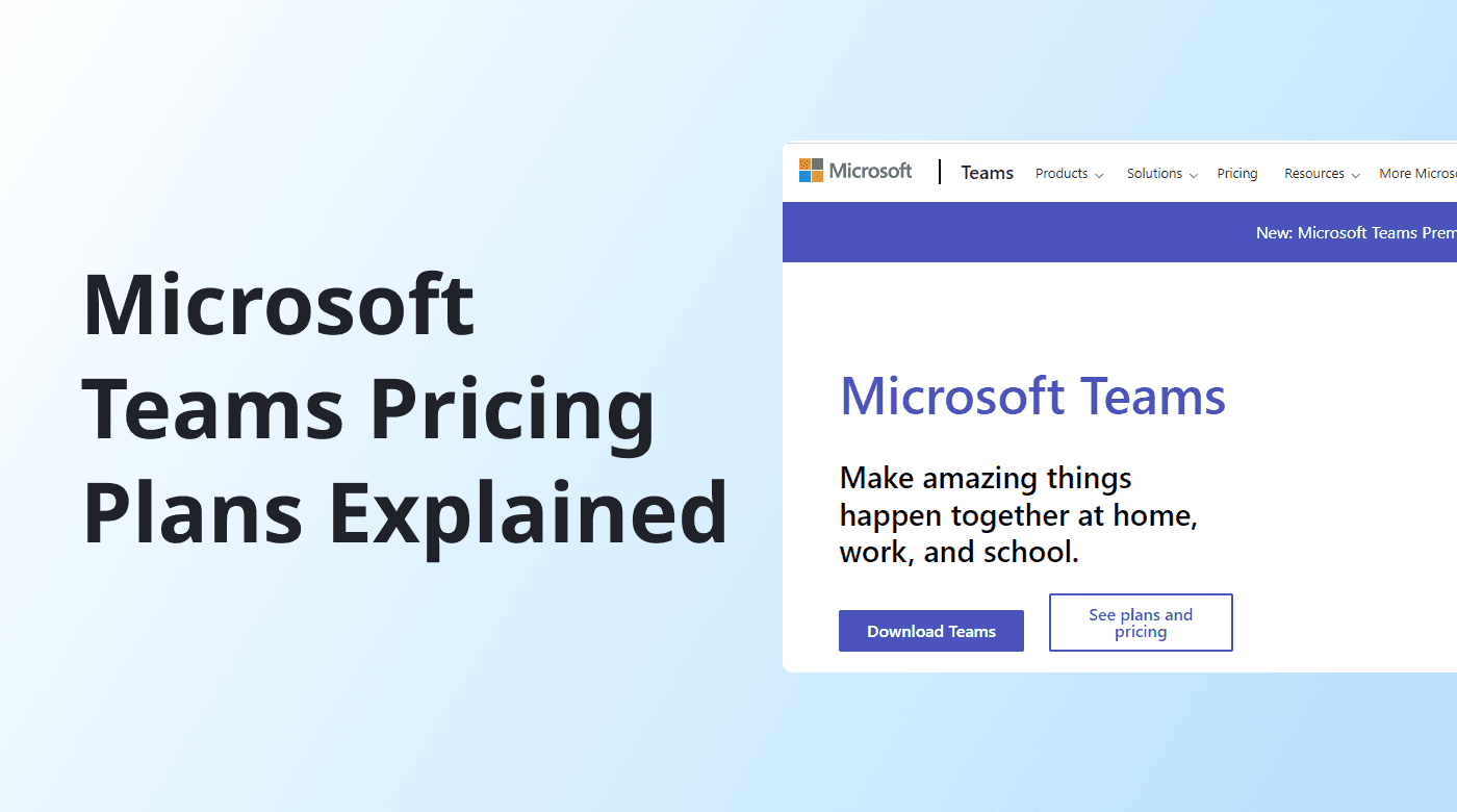 Microsoft Teams pricing and plans