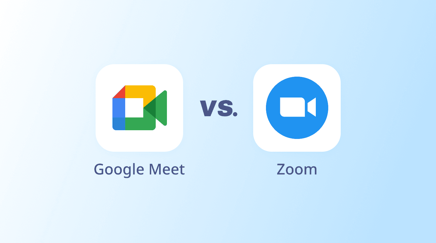 Google Meet vs. Zoom article