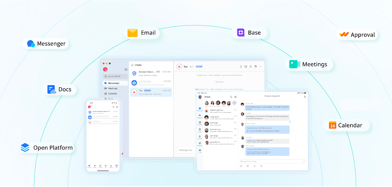 Lark is a free task management software featuring a comprehensive set of tools